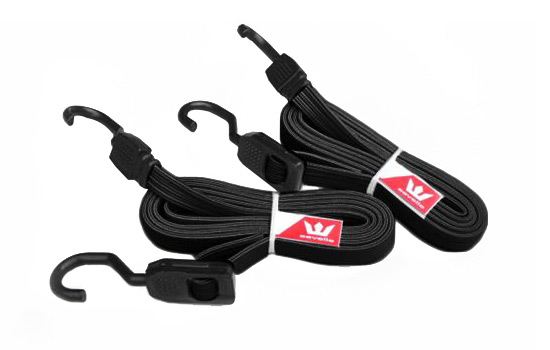 (2) Adjustable 6' Flat Bungee Straps