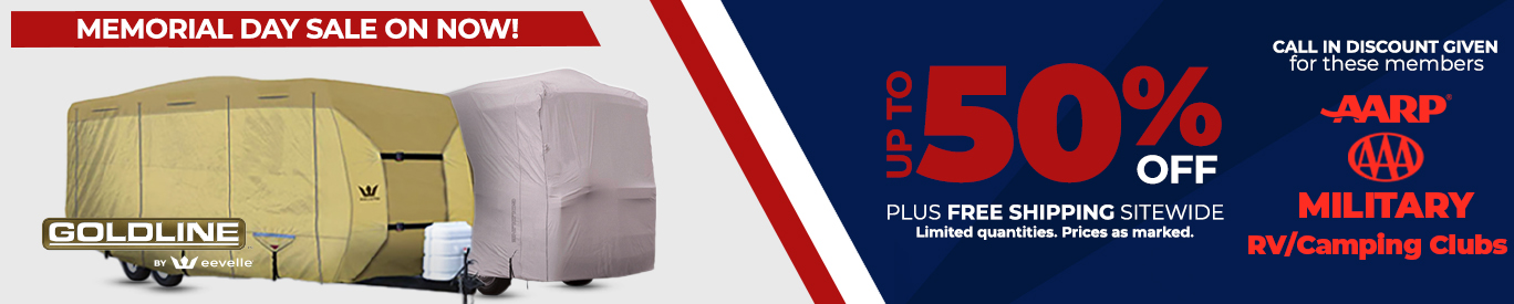 Memorial Day Sale - National RV Covers w Disc